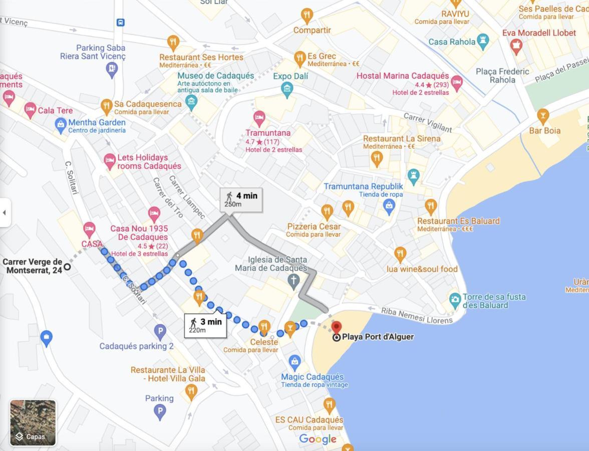 Apartamento Con Vistas Al Mar Кадакес Екстер'єр фото